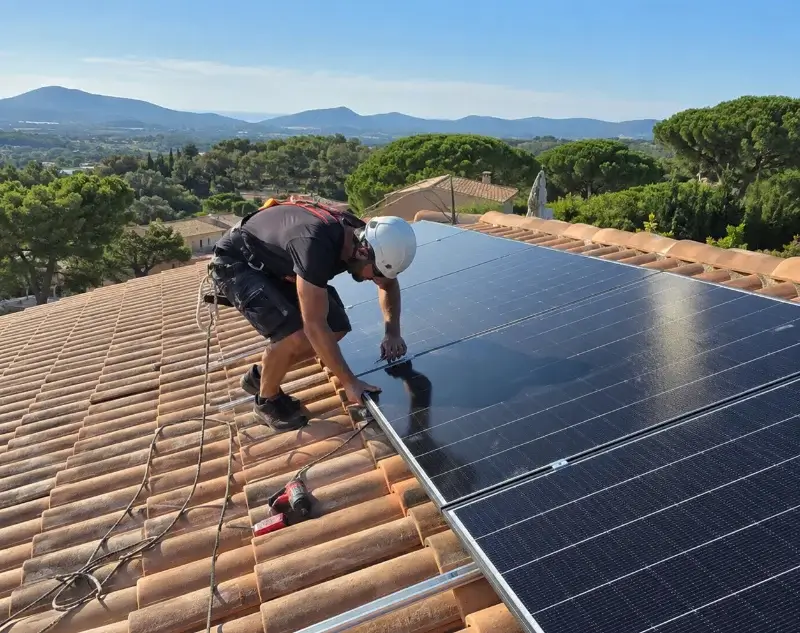 Installateur panneaux solaires Vourey — pose photovoltaïque sur toiture