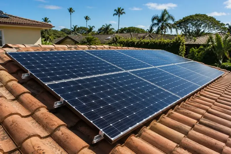 Installation de panneaux solaires à Vourey